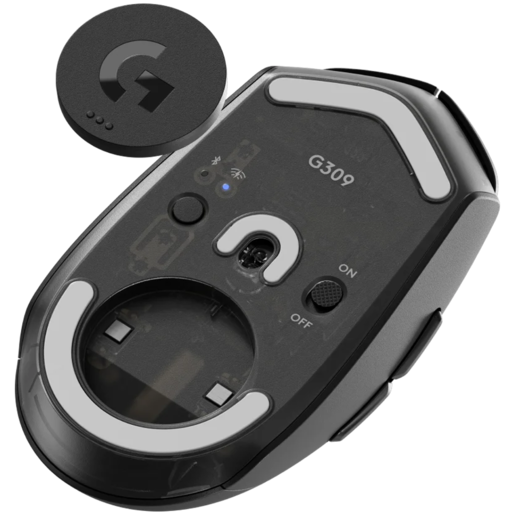 Logitech G309 Lightspeed, bežični, optički miš, 25600dpi, crni (910-007199)