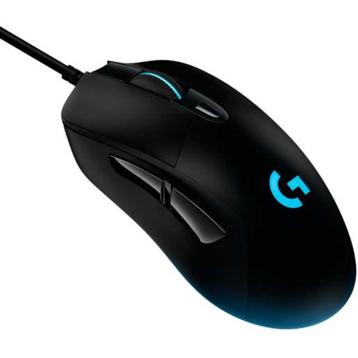 Logitech Gaming G403 Hero, žični miš, optički, 25600dpi, crni, USB (910-005632)