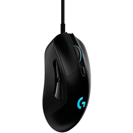 Logitech Gaming G403 Hero, žični miš, optički, 25600dpi, crni, USB (910-005632)