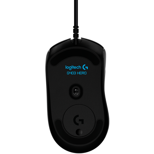 Logitech Gaming G403 Hero, žični miš, optički, 25600dpi, crni, USB (910-005632)
