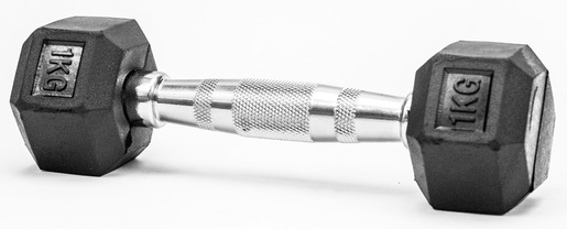 FITMOTIV gumirana bučica HEX 1 kg