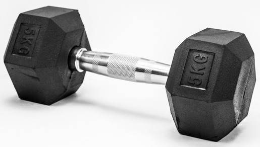 FITMOTIV gumirana bučica HEX 5 kg