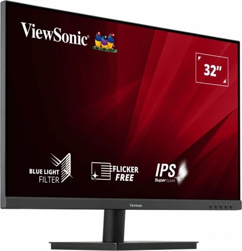 ViewSonic Monitor VA3209-2K-MHD, IPS, QHD, 75Hz, 4ms, HDMI, DP, zvučnici
