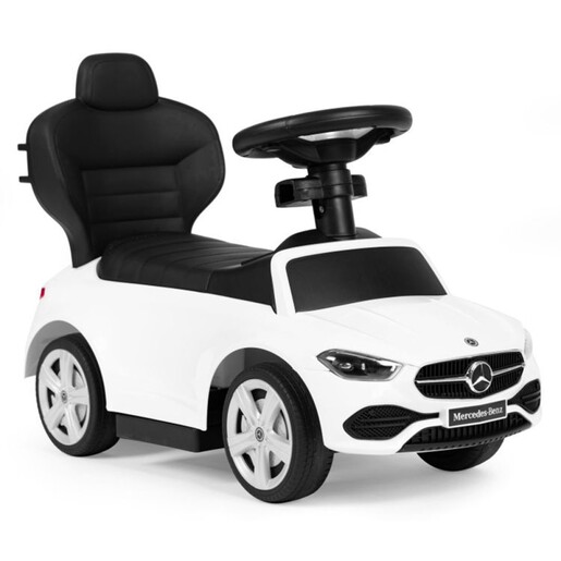 Guralica auto Mercedes C-Class s drškom, bijeli