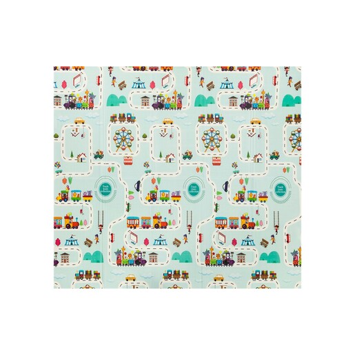 Lionelo dvostrana podloga za igru Robby, 180x200 cm