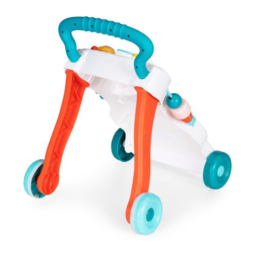 Edukativna guralica s pločom za pisanje, narančasto - plava