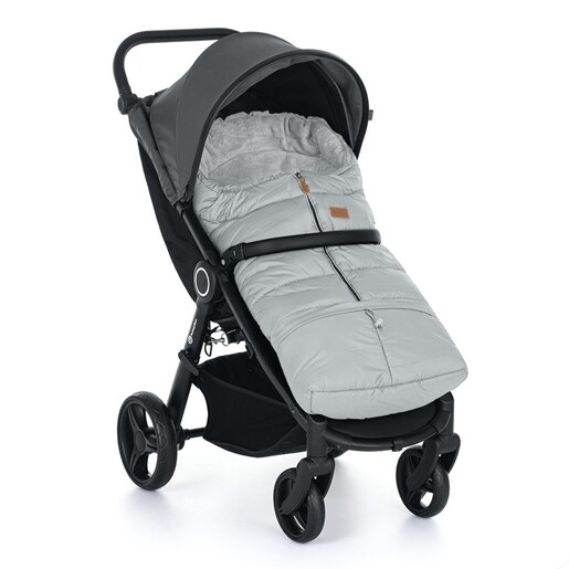 PETITE&MARS zimska vreća za kolica Footmuff Jibot 3 u 1, Quiet Grey