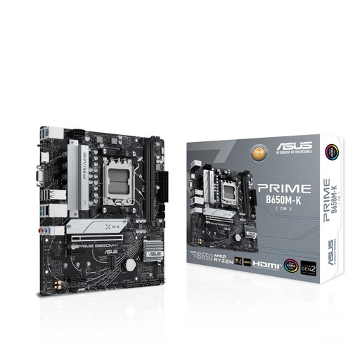 Matična ploča Asus PRIME B650M-K, AMD B650, AM5, mATX (90MB1F60-M0EAY0)