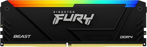 Memorija Kingston 8GB DDR4 3200MHz, FURY Beast RGB, DIMM (KF432C16BB2A/8)