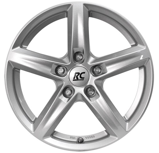 Aluminijski naplatak RC Design RC24 6,5x16 5/112 ET50 V7 KS (Kristall/Silber) - EAN kod 4250145458518