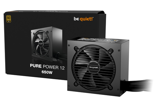 Napajanje BeQuiet! Pure Power 12, 650W PLUS Gold PSU