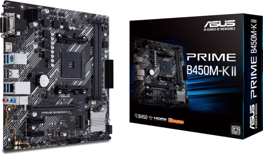 Matična ploča Asus PRIME B450M-K II, AMD B450, AM4, mATX