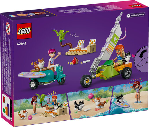 LEGO® Friends Pustolovina na skuteru sa psima surferima 42641