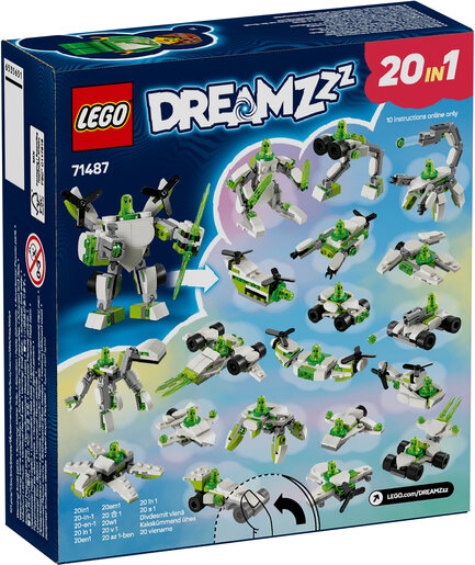 LEGO® DREAMZzz Pustolovine s robotima i vozilima iz Z-Bloba 71487