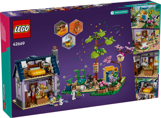 LEGO® Friends Pčelarska kuća i vrt pun cvijeća 42669