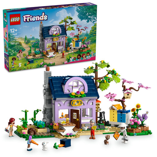 LEGO® Friends Pčelarska kuća i vrt pun cvijeća 42669
