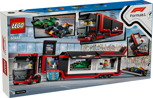 LEGO® City Kamion za F1® s autima RB20 i AMR24 za F1® 60445