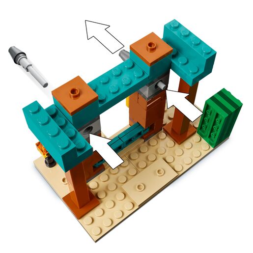 LEGO® Minecraft Illageri u pustinjskoj patroli 21267