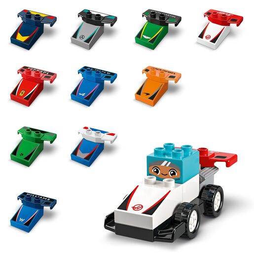 LEGO® DUPLO Town Trkaći automobili i vozači timova za F1® 10445