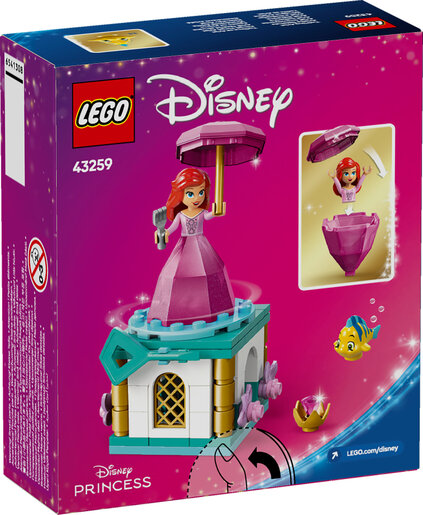LEGO® Disney Princess Ariel pleše 43259