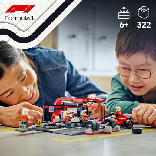 LEGO® City Boks i posada za F1® s autom Ferrari 60443