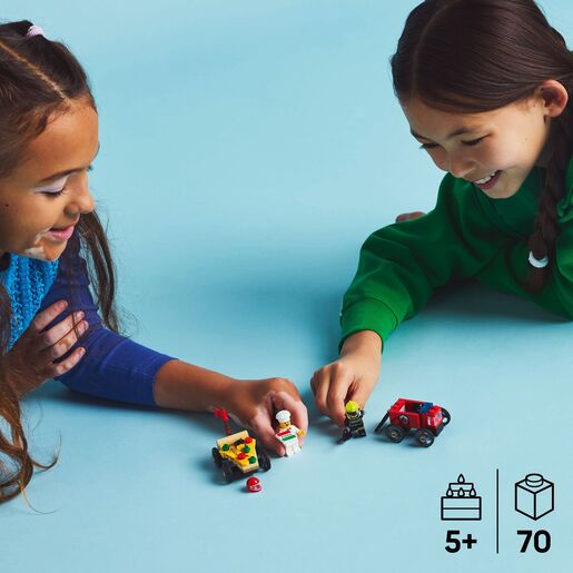 LEGO® City Auto dostavljača pizze vs. vatrogasno vozilo u utrci 60458