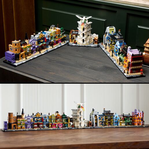 LEGO® Harry Potter TM Zakutna ulica™ s čarobnjačkim trgovinama 76444