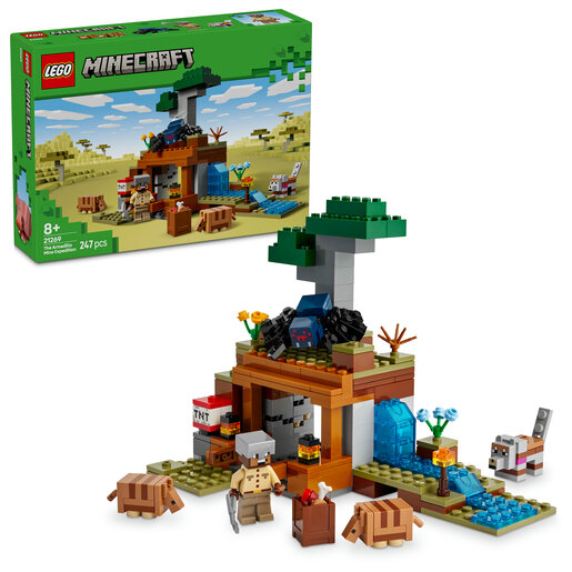 LEGO® Minecraft Rudarska ekspedicija s pasancem 21269