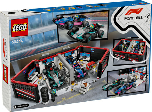 LEGO® City Garaža za F1® s autima Mercedes-AMG i Alpine 60444