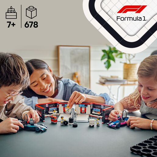 LEGO® City Garaža za F1® s autima Mercedes-AMG i Alpine 60444