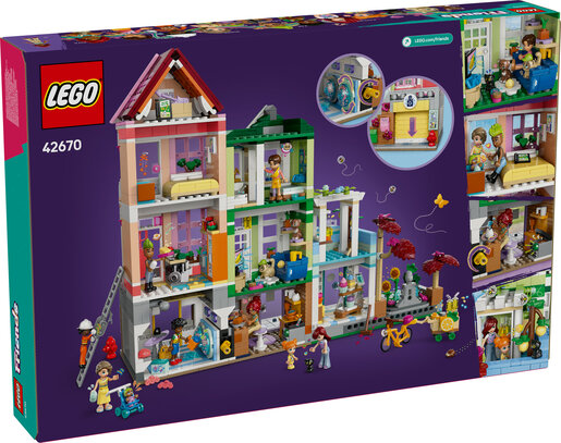 LEGO® Friends Stanovi i trgovine u Heartlakeu 42670