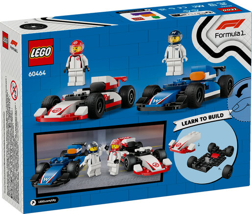 LEGO® City Trkaći auti za F1® Williams i Haas 60464