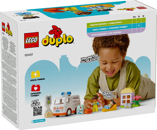 LEGO® DUPLO Town Vozilo hitne pomoći i vozač 10447