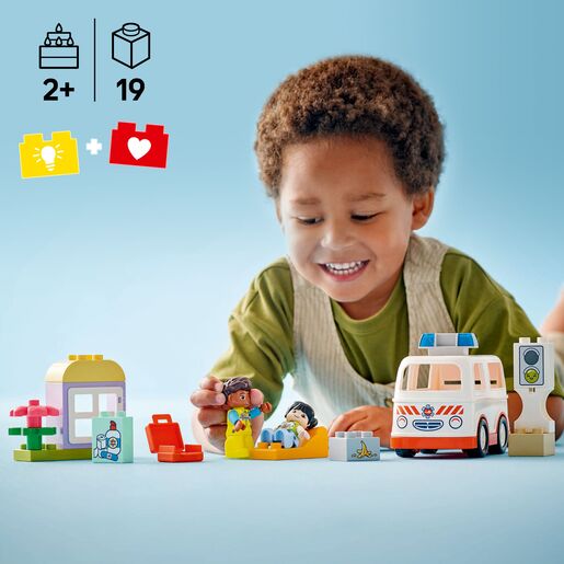 LEGO® DUPLO Town Vozilo hitne pomoći i vozač 10447