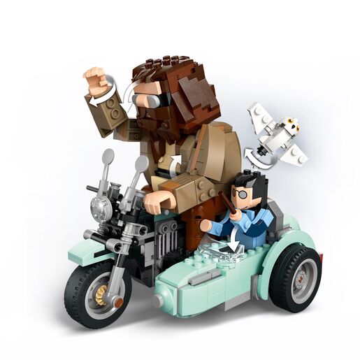 LEGO® Harry Potter TM Hagrid™ i Harry na motociklu 76443