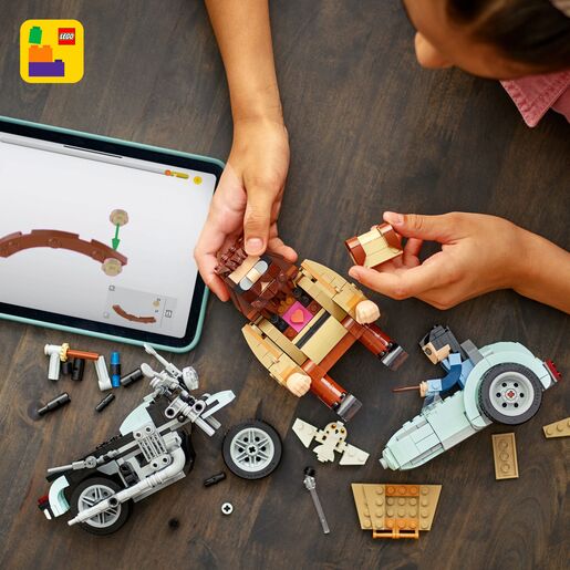 LEGO® Harry Potter TM Hagrid™ i Harry na motociklu 76443