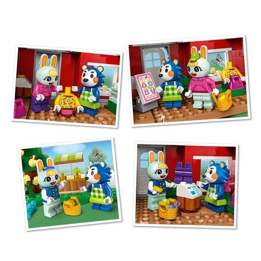 LEGO® Animal Crossing Able Sisters i trgovina odjeće 77055