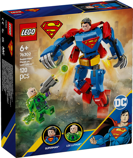 LEGO® Super Heroes Mehanički Superman™ protiv Lexa Luthora™ 76302