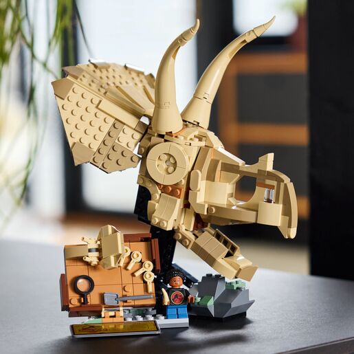 LEGO® Jurassic World Fosili dinosaura: lubanja triceratopsa 76969