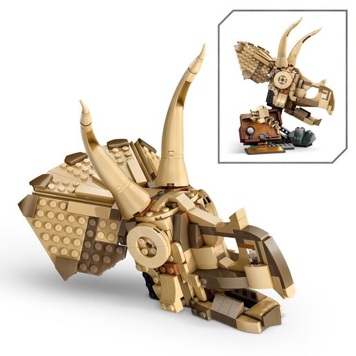 LEGO® Jurassic World Fosili dinosaura: lubanja triceratopsa 76969