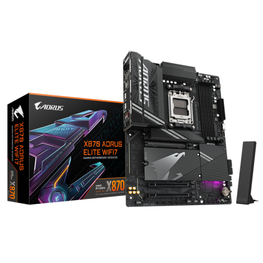 Matična ploča Gigabyte X870 AORUS ELITE WIFI7, AMD X870, AM5, ATX
