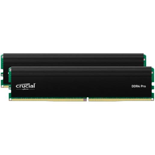 Memorija Crucial DRAM Pro OC Overclocking 32GB DDR5 6400MHz, UDIMM (CP2K16G64C38U5W)