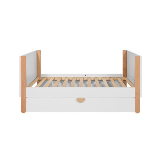 Bellamy kinderbet / krevetić Ratata 120x60 cm, bijeli/ bukva