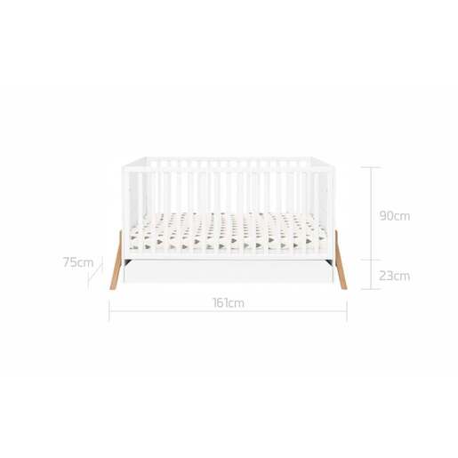 Bellamy kinderbet / krevetić Lotta 140x70 cm, latte