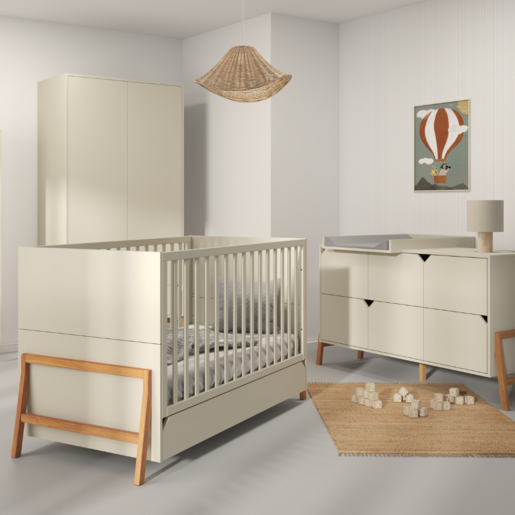 Bellamy kinderbet / krevetić Lotta 140x70 cm, latte