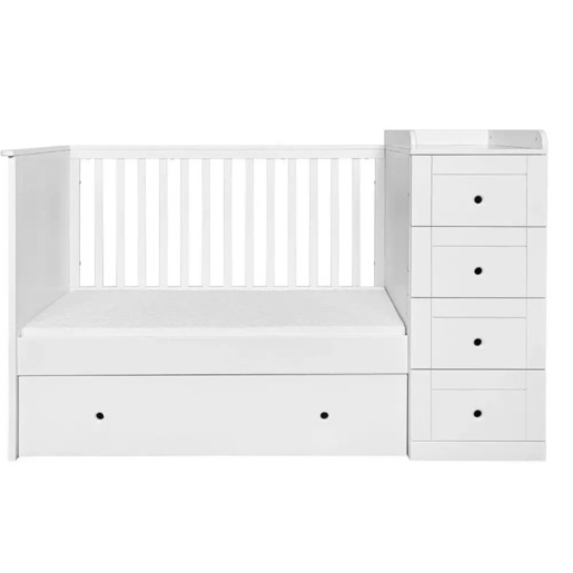 Bellamy kinderbet / krevetić Paso Doble 60x120 cm, bijeli