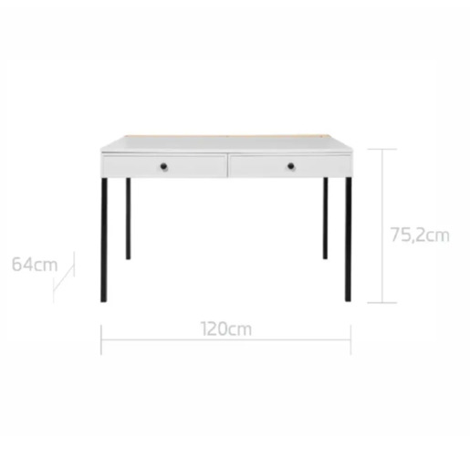 Bellamy Lumi radni stol, bijeli