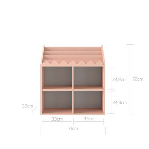 Bellamy Book Nook regal za knjige, Sunset
