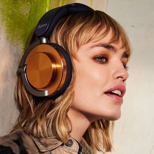 Dyson OnTrac, bežične slušalice, CNC Copper