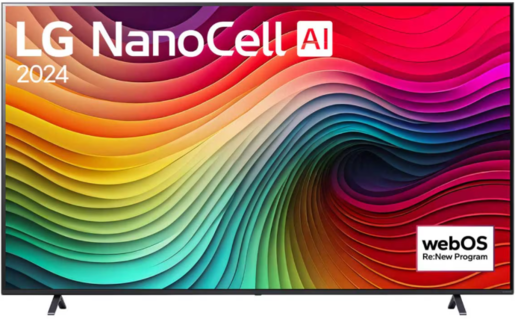 LG 86" NanoCell AI TV 86NANO81T3A, 4K UHD, webOS Smart TV, HDR10 Pro